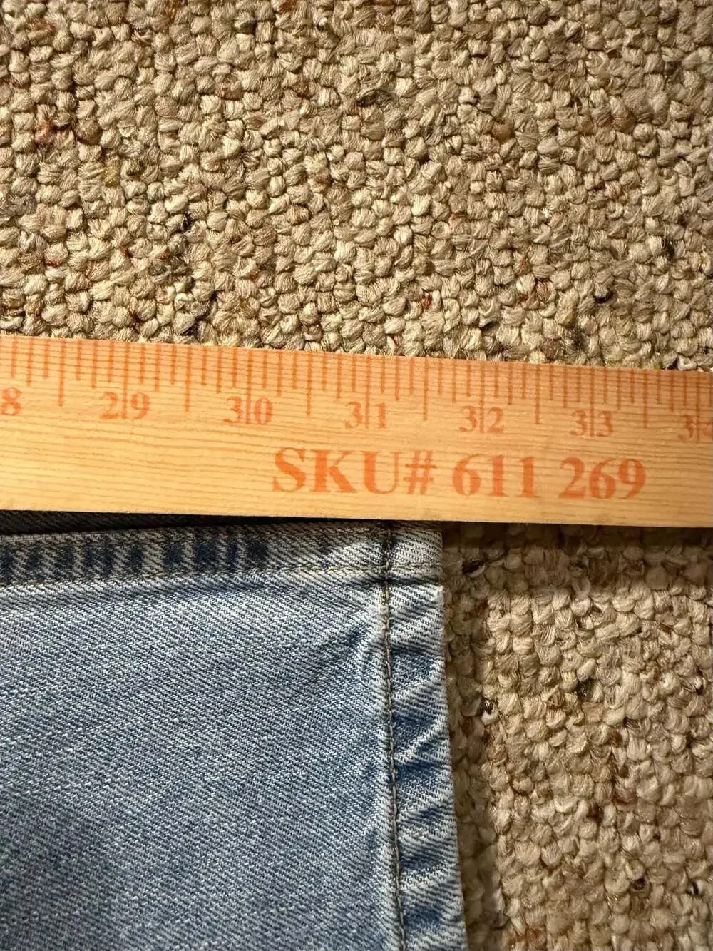 Y2K‎ Levi's 505 Light Wash Regular Fit Jeans 34x32